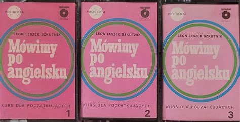 Kaseta MÓWIMY PO ANGIELSKU 1 3 LEON L SZKUTNIK 12688506831 Sklepy