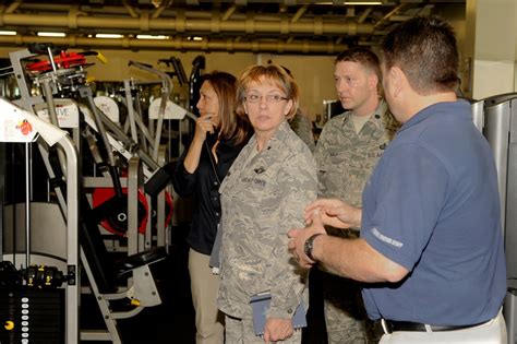 Brig Gen Murrie Tours Kunsan Air Base Republic Of Korea