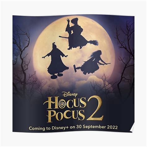 "Hocus Pocus 2 Poster" Poster for Sale by shirlygrice | Redbubble