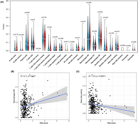 Immune Cell Infiltration And Immune Correlations Of The Prognostic