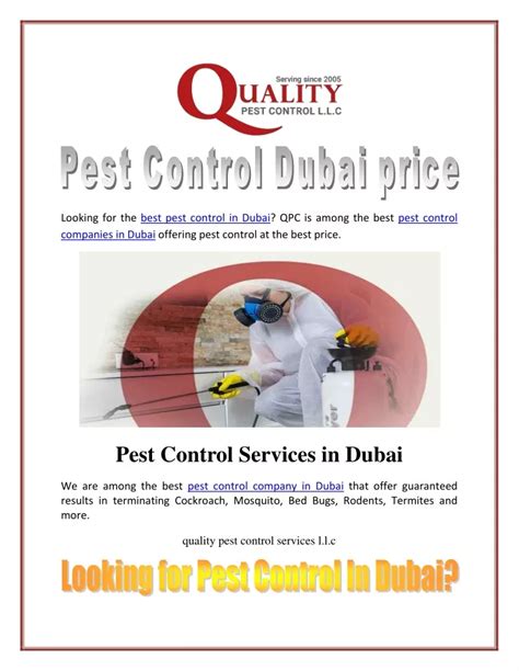 Ppt Pest Control Dubai Price Powerpoint Presentation Free Download Id11317829