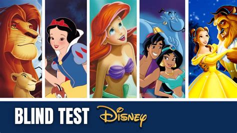 Blind Test Musiques De Disney Extraits Youtube