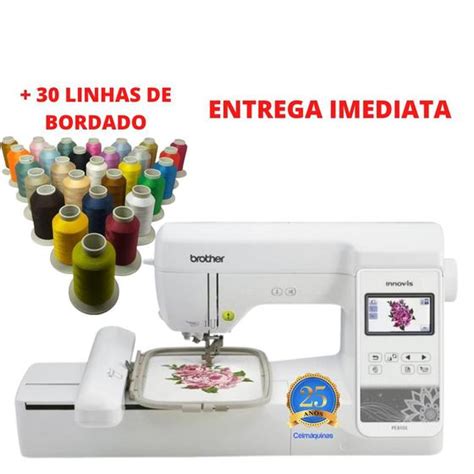 Maquina de Bordar Brother PE810L 30 linhas de Bordar Máquina de