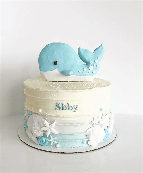 Whale Cake Design Images Whale Birthday Cake Ideas Whale Birthday