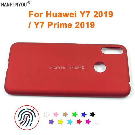 Funda Protectora Trasera Dura Para Huawei Y7 2019 Y7 Prime 2019 6 26