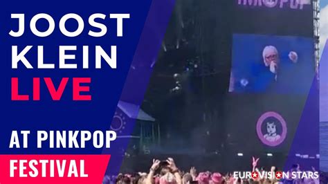 Joost Klein LIVE At Pinkpop Festival Europapa Eurovision