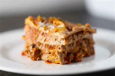 Vegan Meat Lasagna | One Bite Vegan