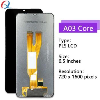 Original A03 Core Screen Replacement Mobile Phone Lcds For Galaxy A03