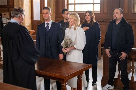 SVU First Look Get A Glimpse Of Rollins And Carisi S Wedding