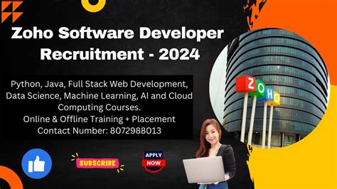 Zoho Recruitment Zoho Software Developer Recruitment Zoho