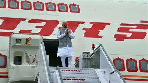 With Back To Back Engagements Pm Modi Spent 33 Hours On Flight During