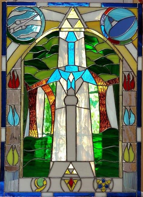 Master Sword Stained Glass Window By Triforce759 On Deviantart