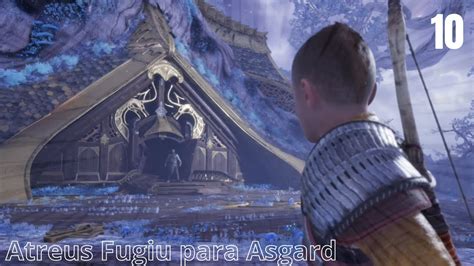 God Of War Ragnarok A Fuga De Atreus Para Asgard Youtube