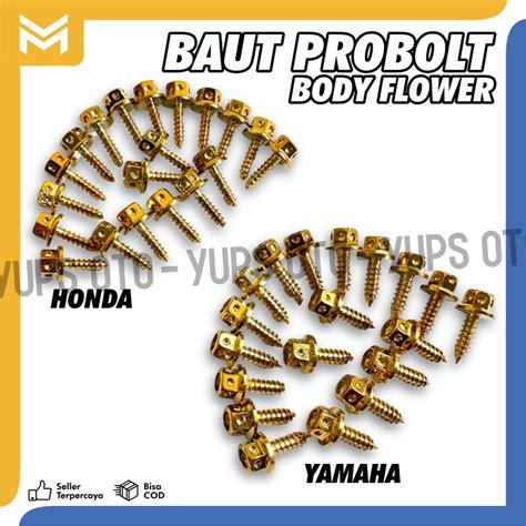 Jual BAUT PROBOLT BODY YAMAHA HONDA HENG FLOWER BAUT BODY THAILAND MIO