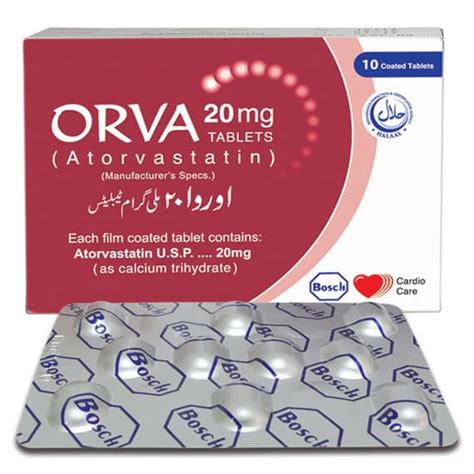 ORVA TABLET 20MG Medimart Pk