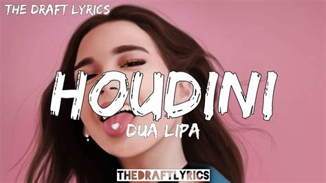 Houdini Lyrics Dua Lipa YouTube