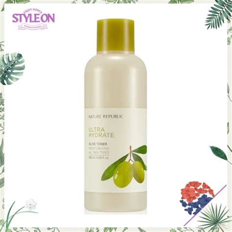 Nature Republic Ultra Hydrate Olive Toner Ml Random Packing