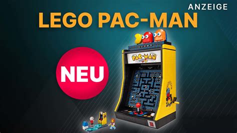 Pure Nostalgie Schnappt Euch Jetzt Den LEGO Pac Man Spieleautomaten