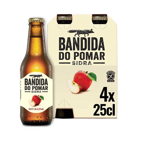 Bandida Do Pomar Sidra Lcool Ma X Ml Cidra Minipre O