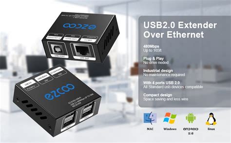 USB Hub, USB Extender Over Cat5/6 | by EZCOO TECHNOLOGY INC. | Medium