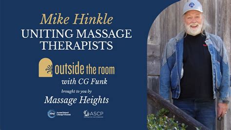 Uniting Massage Therapists With Mike Hinkle Outside The Room Youtube