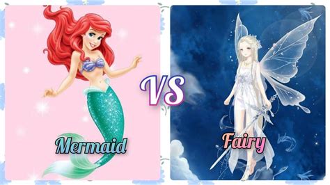 Mermaid Vs Fairy Trending Fashion Cute Chooseyourt Vs Pakistan