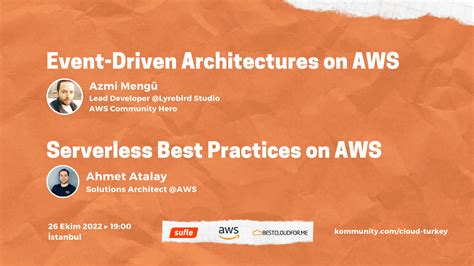 Serverless Event Driven Architectures On Aws Kommunity