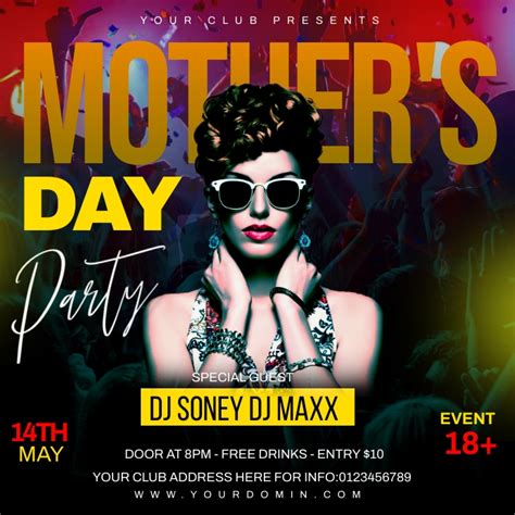 Copy Of Mother S Day Party Postermywall