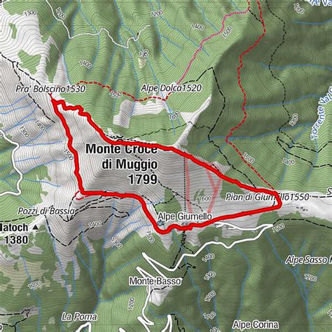 Ristoro Genio Monte Croce Di Muggio Alpe Chiaro Capanna Vittoria