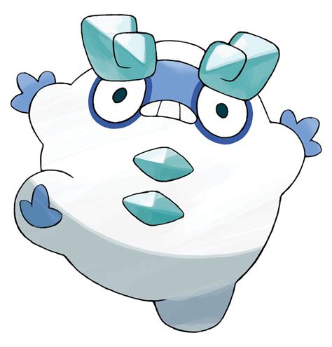 Galarian Darumaka Art from Pokémon Sword and Shield art artwork