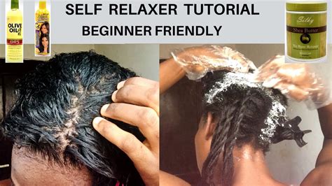 How To Apply Relaxer At Home Beginner Friendly Youtube