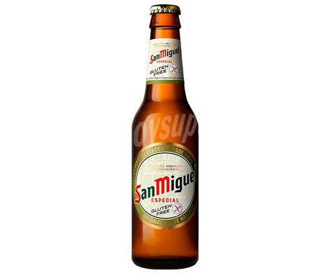 San Miguel Cerveza Sin Gluten Botella De 33 Cl