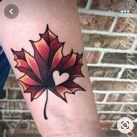 Discover 57 Maple Leaf Tattoo Super Hot In Cdgdbentre