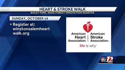 Heart And Stroke Walk