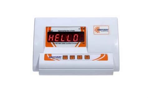 ABHYUDAY Mild Steel Ms Heavy Duty Platform Scale Model Name Number