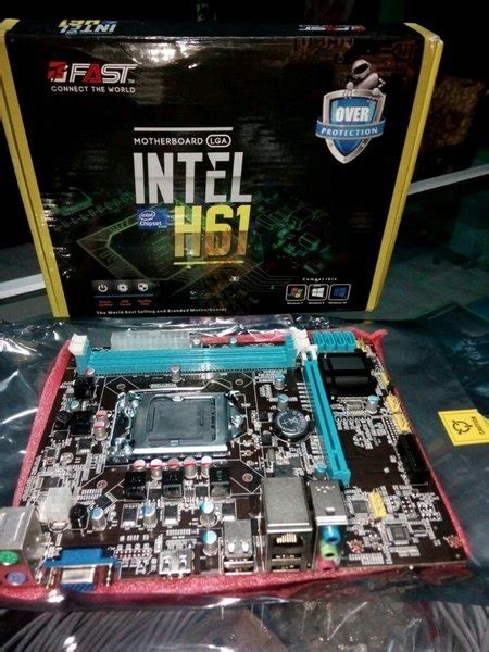 Jual Motherboard H61 HDMI Support I3 I5 I7 Generasi 2 Dan 3 Sandy Ivy