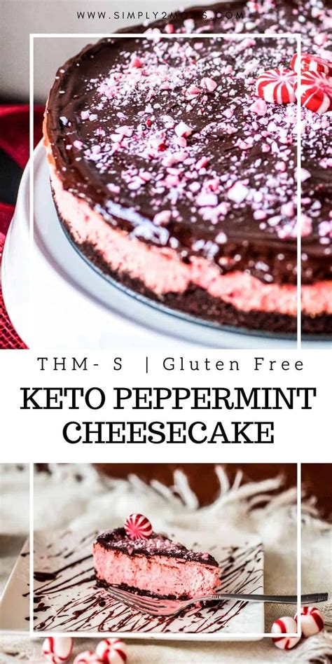 The Best Keto Chocolate Peppermint Cheesecake Recipe Recipe