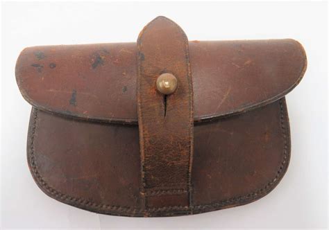 Ww1 Period Officers Revolver Ammunition Pouch