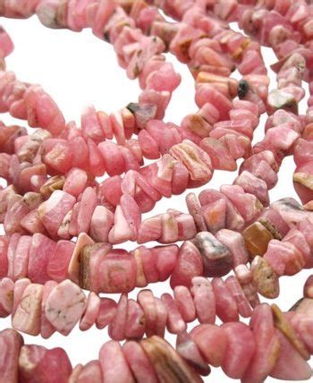 Rhodochrosite Chip Nugget Beads Raw Rhodochrosite Beads For Sale