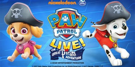 Paw Patrol Live The Great Pirate Adventure In Chicago Toddling