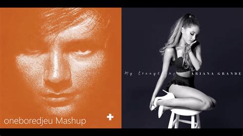 Small And Free Ed Sheeran Vs Ariana Grande Mashup YouTube