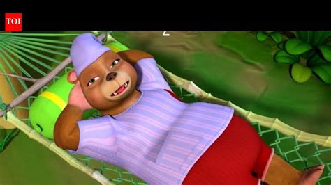 children bengali nursery rhyme lazy bhalu mama  kids