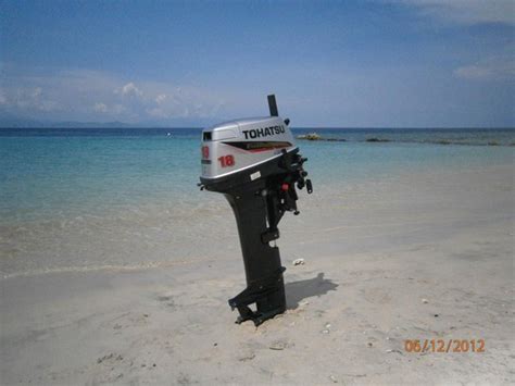 Jual TOHATSU MX 18 E2L 2TAK Mesin Tempel Kapal Perahu Outboard Di Lapak