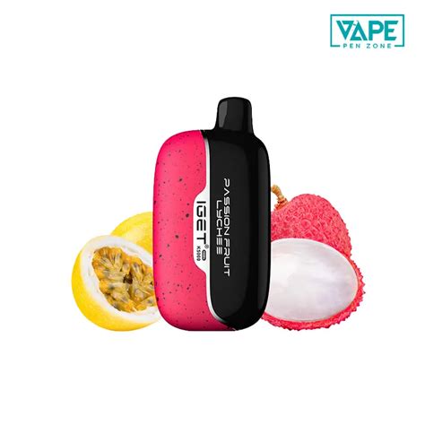 Passion Fruit Lychee Iget Moon K5000 Vapepenzone