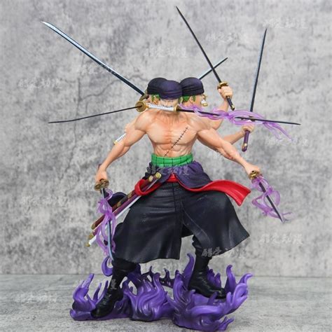 ZORO COPY RESIN ASURA HAKI PVC NEW BOX ONE PIECE FIGURE | Shopee Malaysia