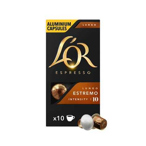 L Or Lungo Estremo Capsule Per Nespresso Per