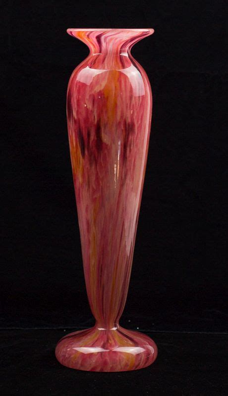 60 A Schneider French Art Glass Vase