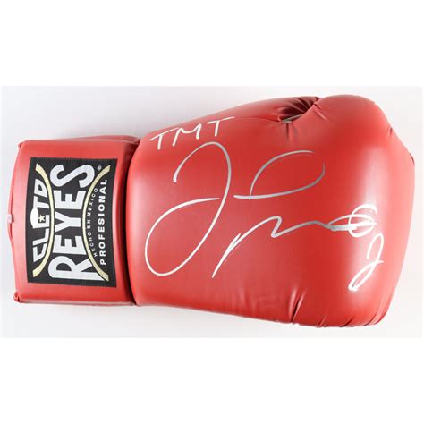 Floyd Mayweather Jr Signed Giant Cleto Reyes Boxing Glove Beckett