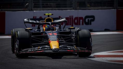 F Azerbaijan Gp Perez Passes Leclerc To Win F Sprint