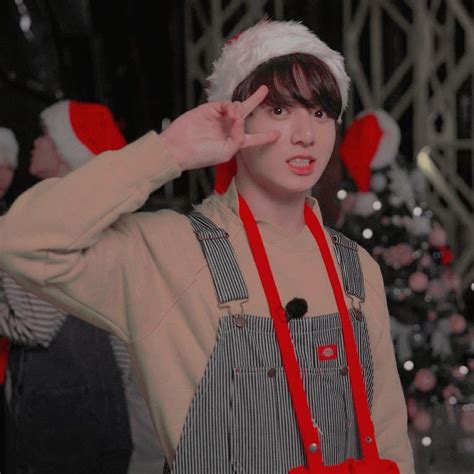 Jungkook Christmas Photos